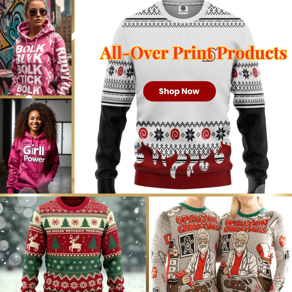All Over Print Products Category