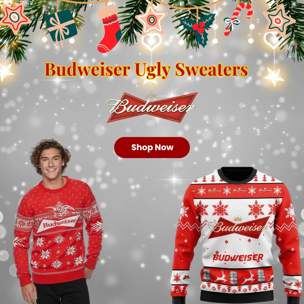 Budweiser Ugly Christmas Sweaters
